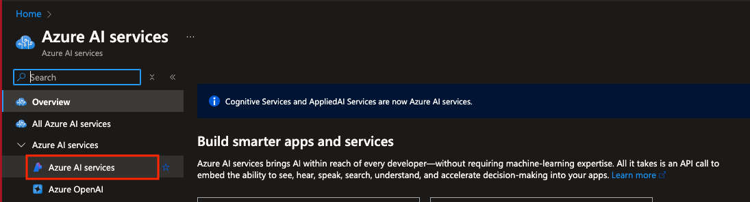 Azure AI Services